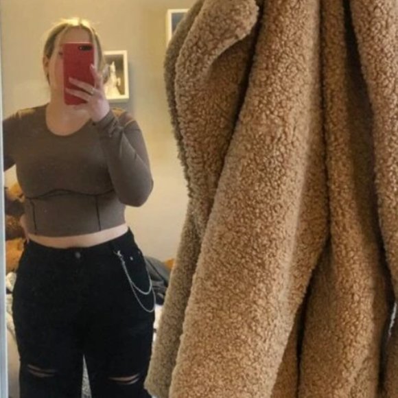 SHEIN Plus Chain Detail Ripped ⚧ Mom Jeans, 1XL Black - Picture 6 of 7